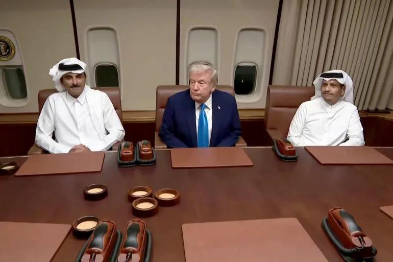 卡塔尔埃米尔与美国总统举行会谈 讨论双边关系等问题